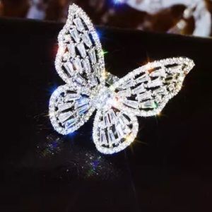 Exaggerated  Butterfly Cocktail ring